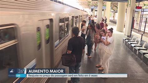 madura e novinho|Após um ano, passagem do metrô de BH tem novo reajuste e .